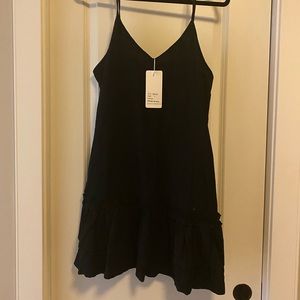 NWT Black Ruffle Dress